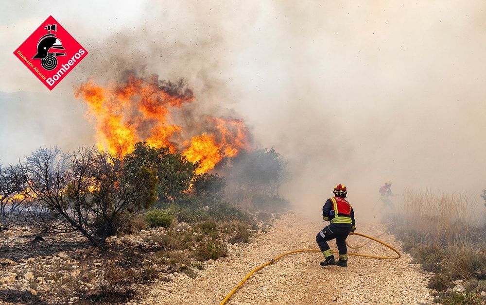 incendio de Ibi alicante