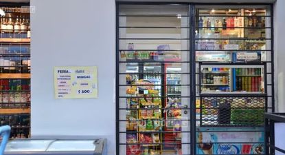 El kiosco donde ocurrió todo en Resistencia, Chaco.