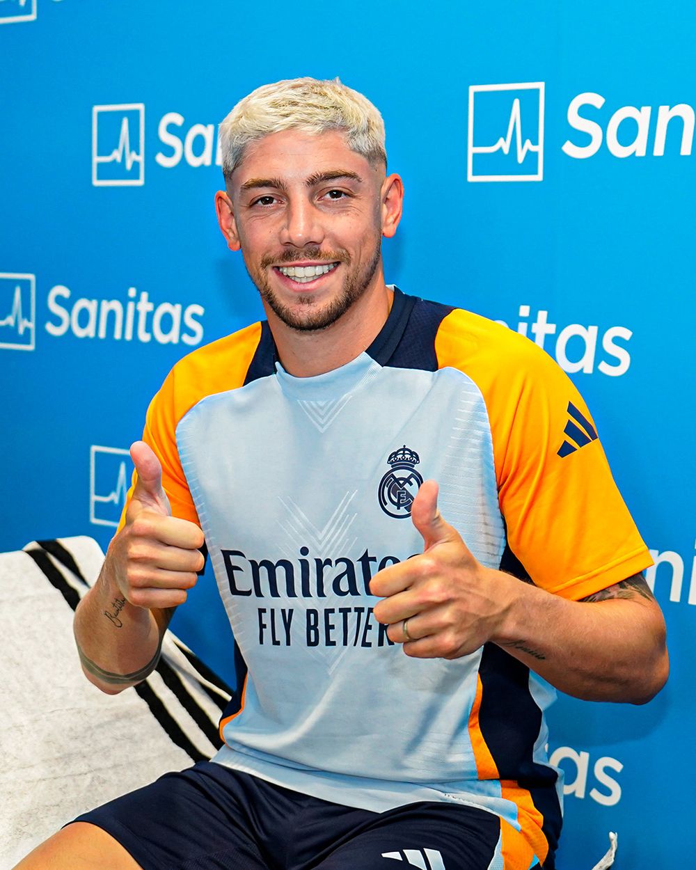 Federico Valverde en la vuelta a Real Madrid para la temporada 2024/25