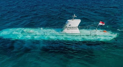 Uno de los submarinos de la empresa Sindbab.