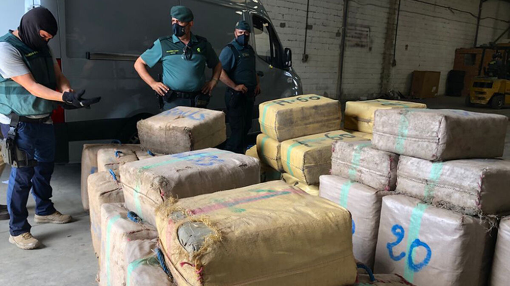 4000 kilos de hachís incautados en Sevilla