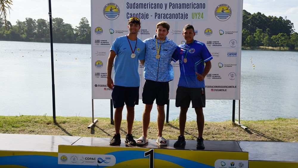 20241116 Sudamericano y Panamericano de canotaje y paracanotaje de Lago Calcagno. Foto: @fucanotaje
