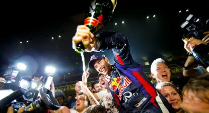 El Observador | Sebastian Vettel y Red Bull Racing festejaron sus cuatro títulos consecutivos.
