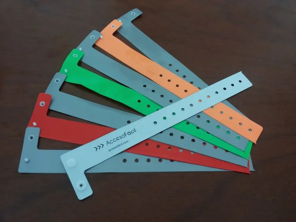 Pulsera con tecnología NFC aplicada