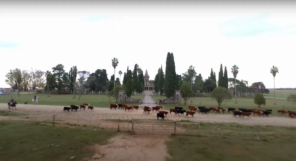 La Estancia Santa Clara, desde donde se sintió el sismo