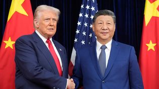 Donald Trump y Xi Jinping, en su último encuentro de Busan, Corea del Sur, el 30 de octubre de 2025.