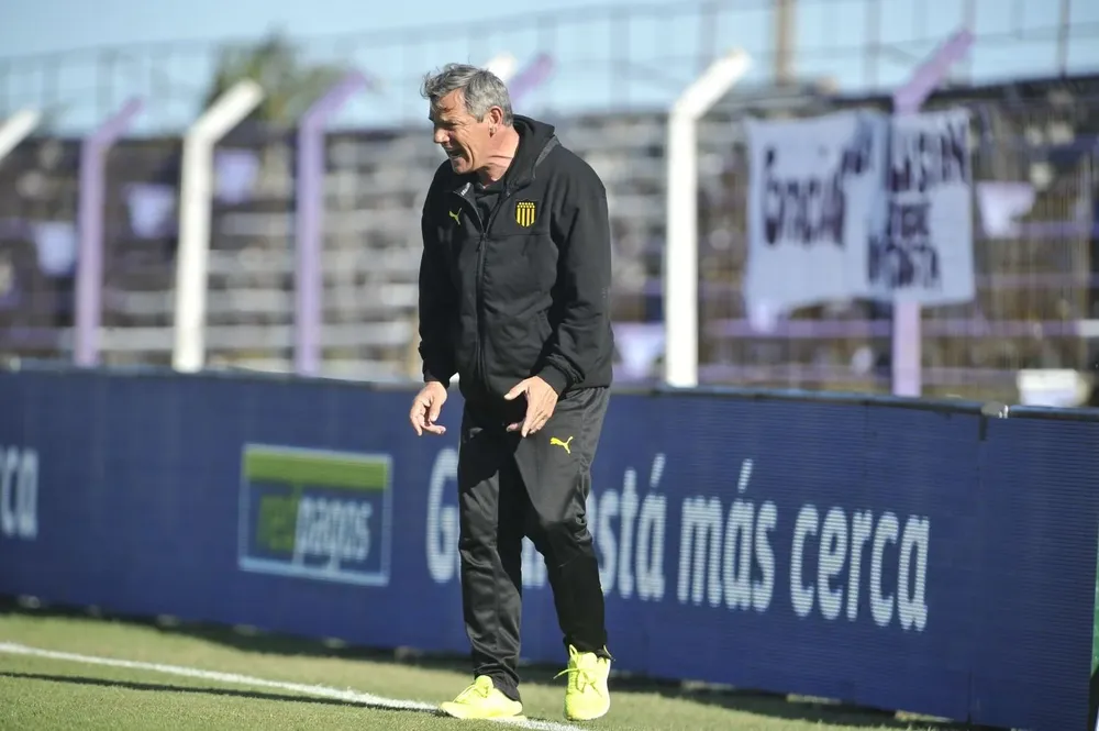 Mario Saralegui en su último paso por Peñaro