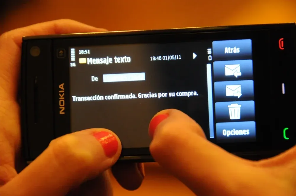 La transacción del sistema se realiza mediante USSD