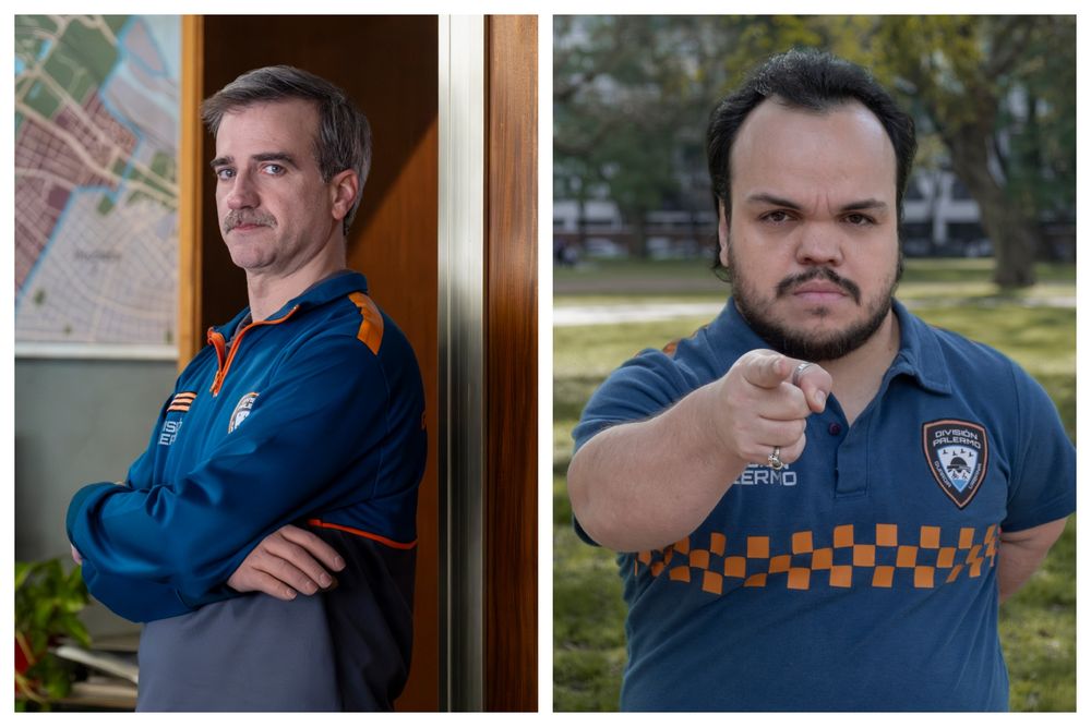 Daniel Hendler y Hernán Cuevas en División Palermo