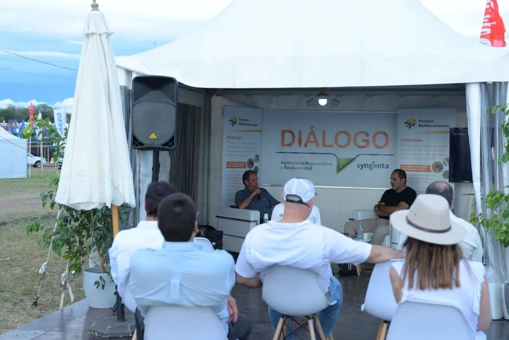 Stand de Syngenta en la Expoactiva Nacional.