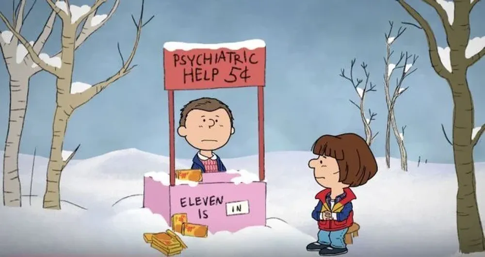 Stranger Things y Snoopy