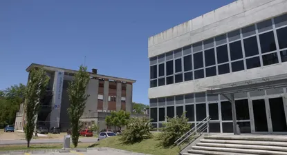 Fachada del Parque Científico y Tecnológico de Pando (Canelones).
