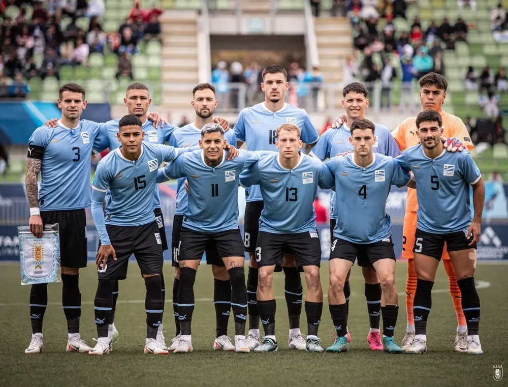 El equipo de Uruguay que cerró la participación en los Juegos Panamericanos con Orihuela como capitán y Machado ocupando la titularidad en el arco