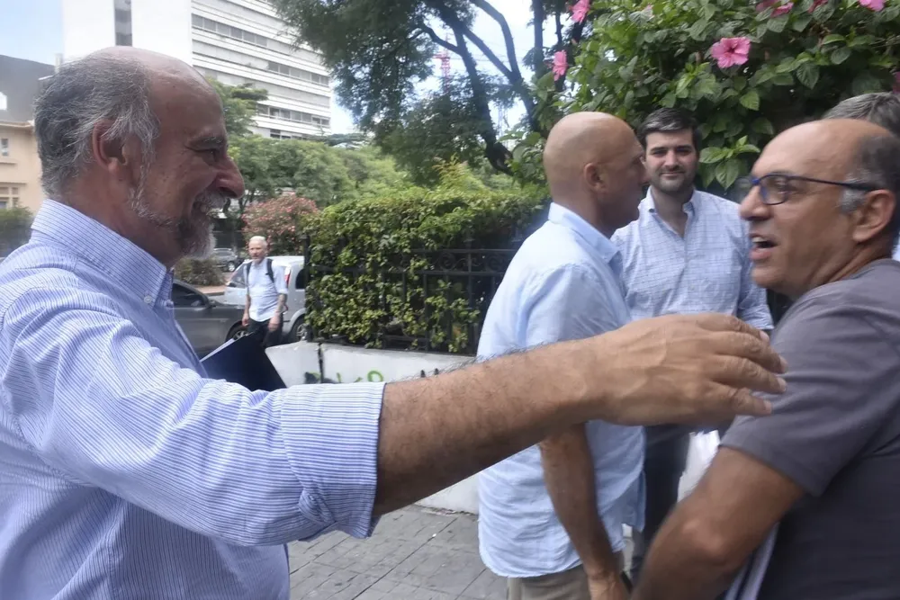 Pablo Mieres y Marcelo Abdala