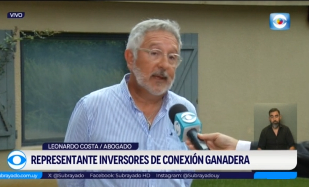 Leonardo Costa, abogado de varios inversores damnificados por la empresa Conexión Ganadera