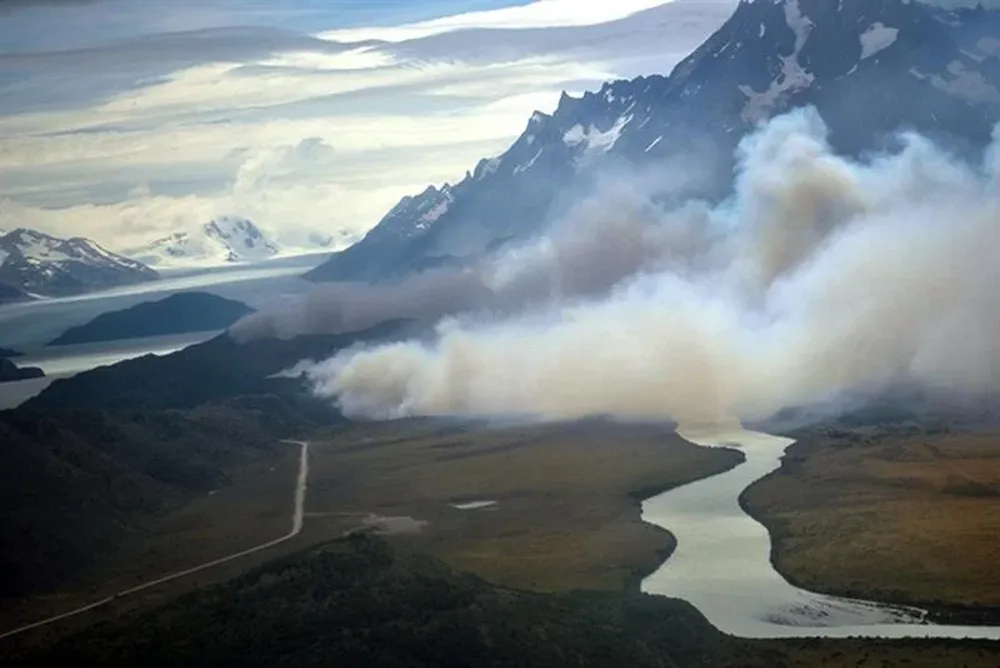 El incendio quemó 11.00 hectáreas en la Patagonia chilena