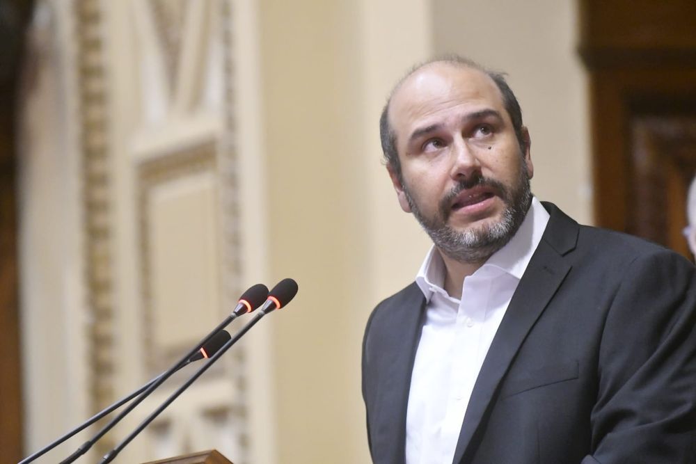 20250215 El diputado del MPP, Sebastián Valdomir, asumió como presidente de la Cámara de Representantes este sábado