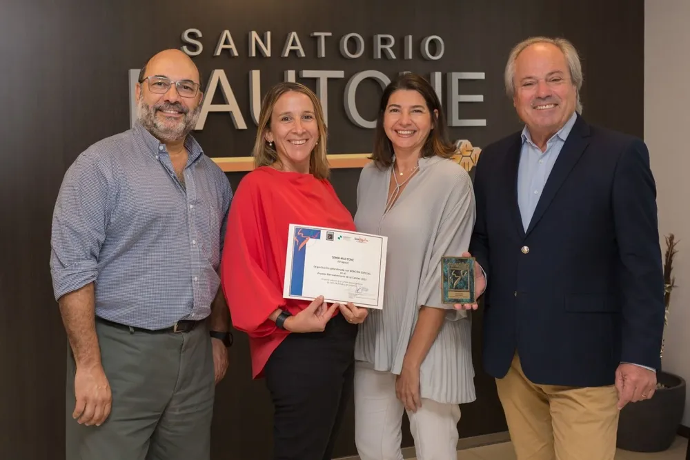 Dr. Marcelo Rodríguez, Dra. Lucía Vidal, Lic. Carolina Zamarripa y Lic. Miguel García.