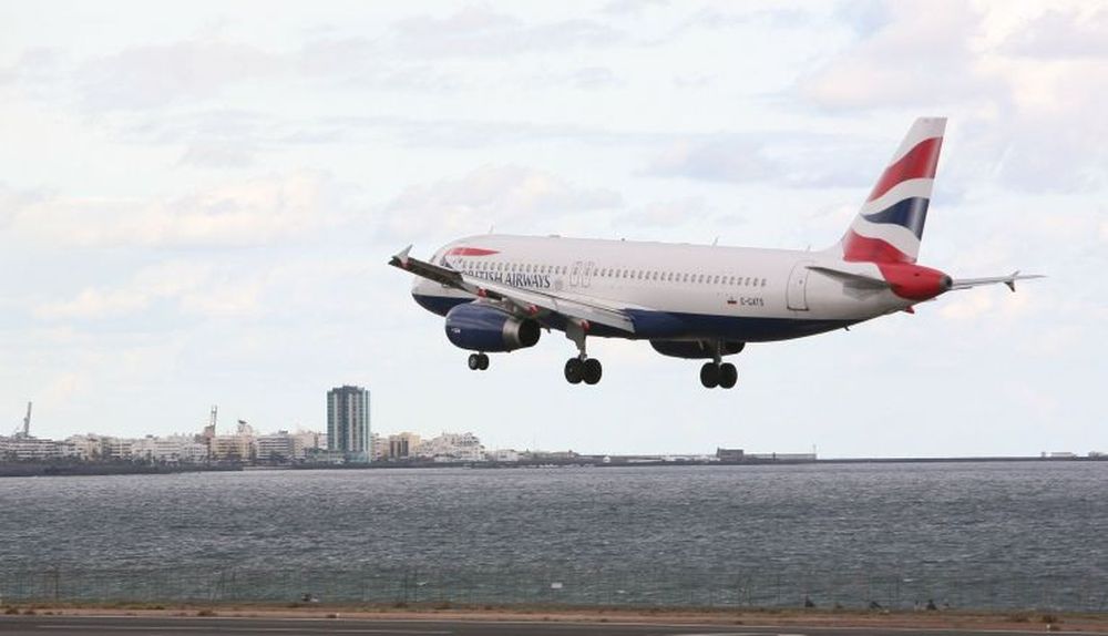 Un avión de la compañía British Airways
