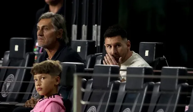 Lionel Messi y Benja Suárez