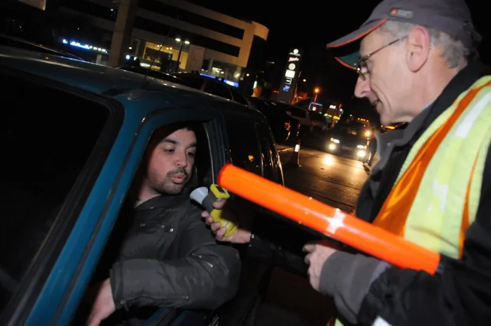 Policía de Tránsito hizo 411 espirometrías en Montevideo, de las que sólo seis fueron positivas