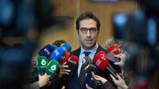 El ministro de Economía, Carlos Cuerpo, vuelve a reunirse en Washington con representantes del Gobierno de Trump. EUROPA PRESS