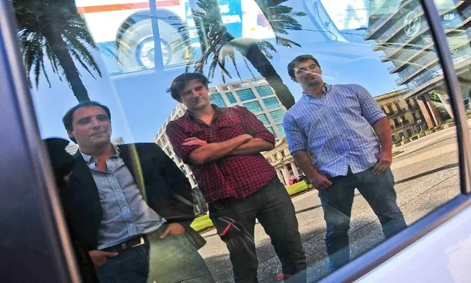 Los fundadores de Oincs, Ignacio Bazzano, Rafael Cavestany y Marcelo Wilkorwsky.