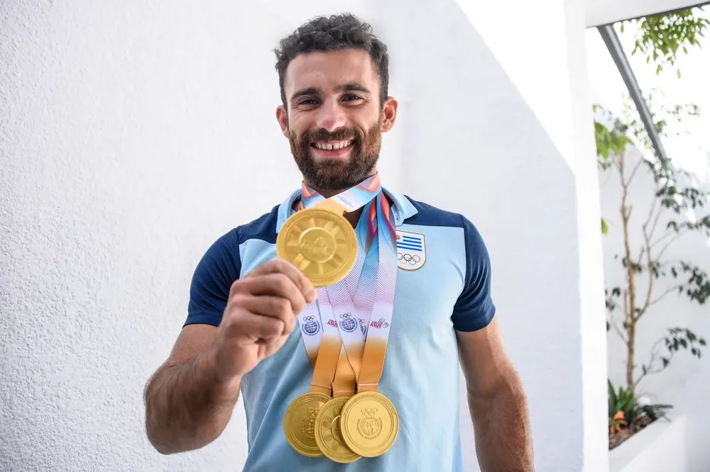 Cetraro y los cuatro oro de Asunción 2022