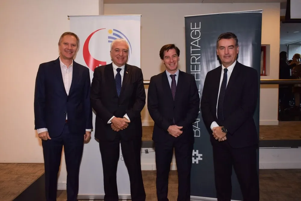 Horacio Pintos, Alejandro Suzacq, Ignacio Bartesaghi y Pablo Muró