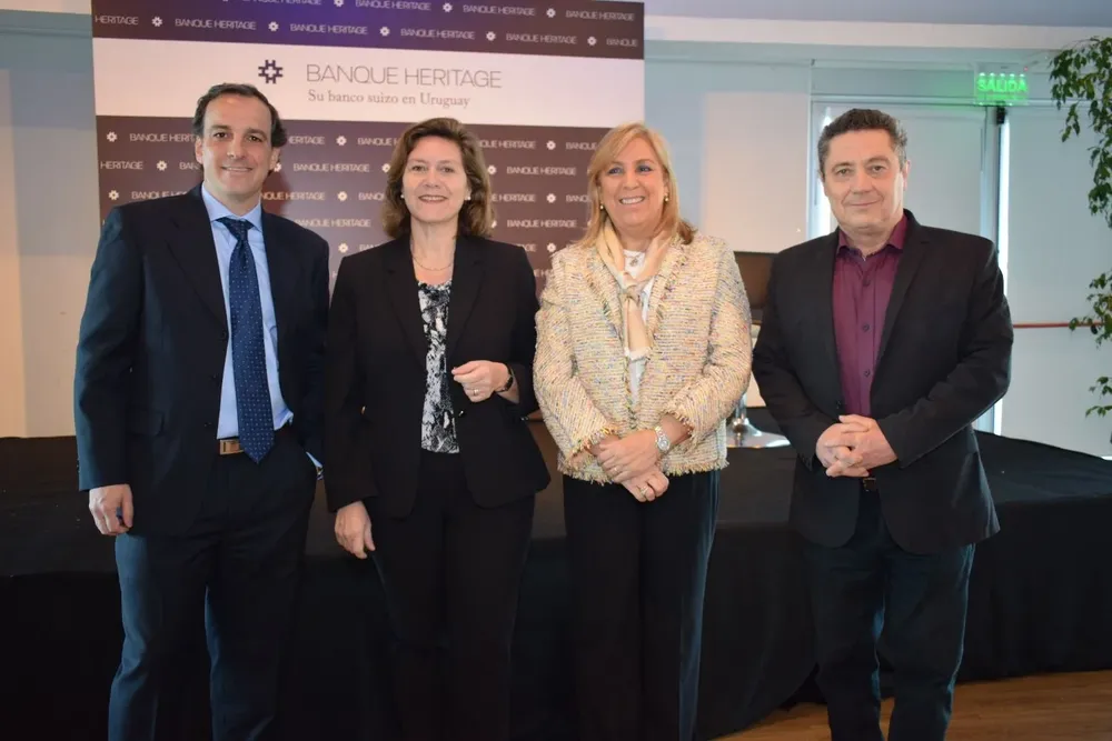 Gustavo Monteserin, Valerie Schuhl, Graciela Reybaud y Claudio Fantini