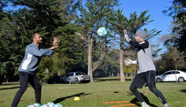 Entrenamiento de arqueros