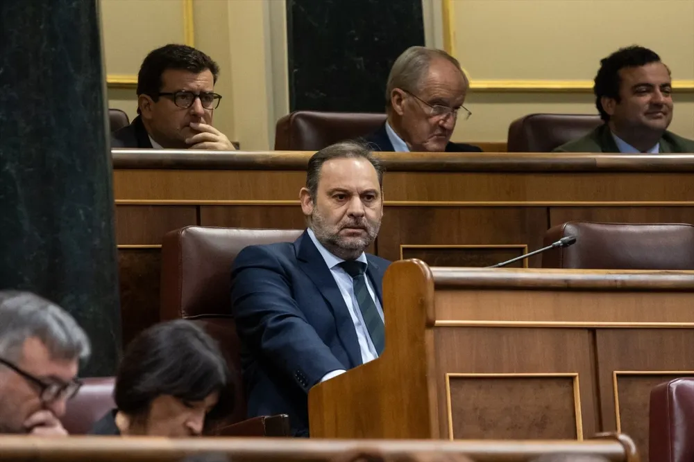 El diputado del Grupo Mixto y exministro de Transportes José Luis Ábalos.