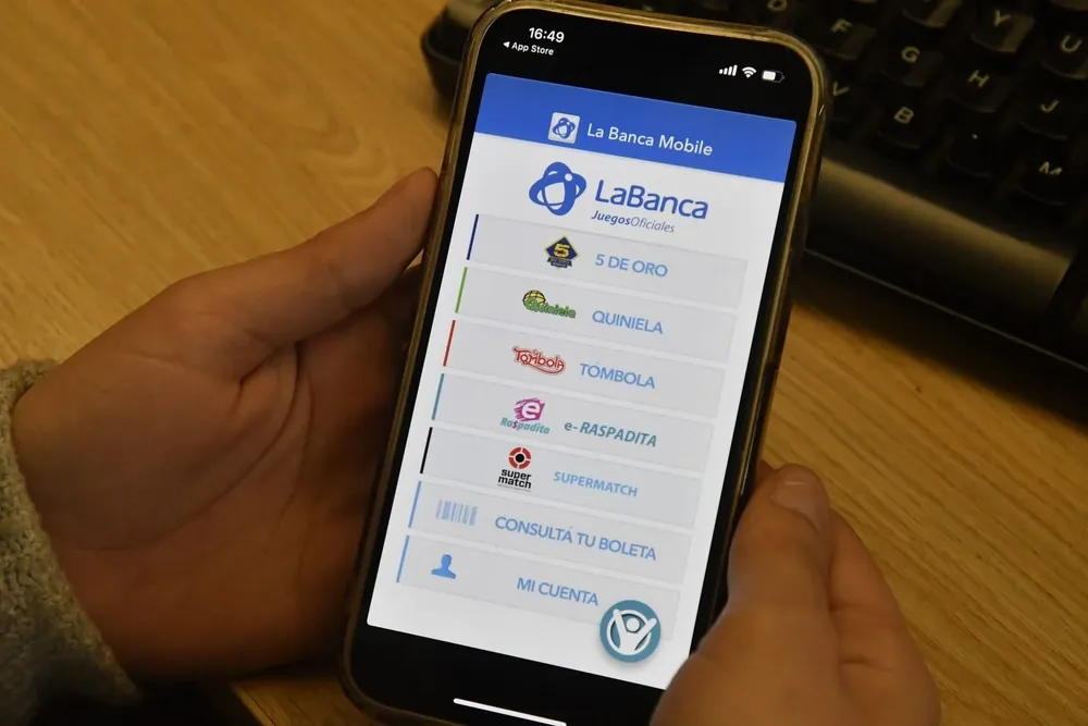 Aplicación de La Banca para celulares
