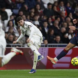 El jugador del Real Madrid, Federico Valverde El jugador del Real Madrid, Federico Valverde