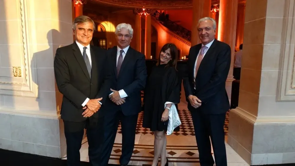 Gustavo Marín, Álvaro Marotta, Patricia Guarnes y Alejandro Suzacq