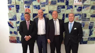 Infantino piensa en 5 plazas y media para Sudamérica en los Mundiales