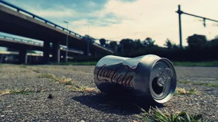 Lata de Coca Cola light