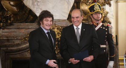 Javier Milei le tomó juramento a Guillermo Francos como nuevo jefe de Gabinete
