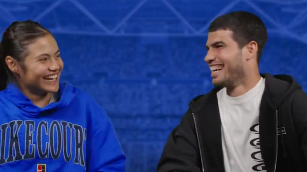 Carlos Alcaraz y Emma Raducanu jugarán juntos el US Open 2025.