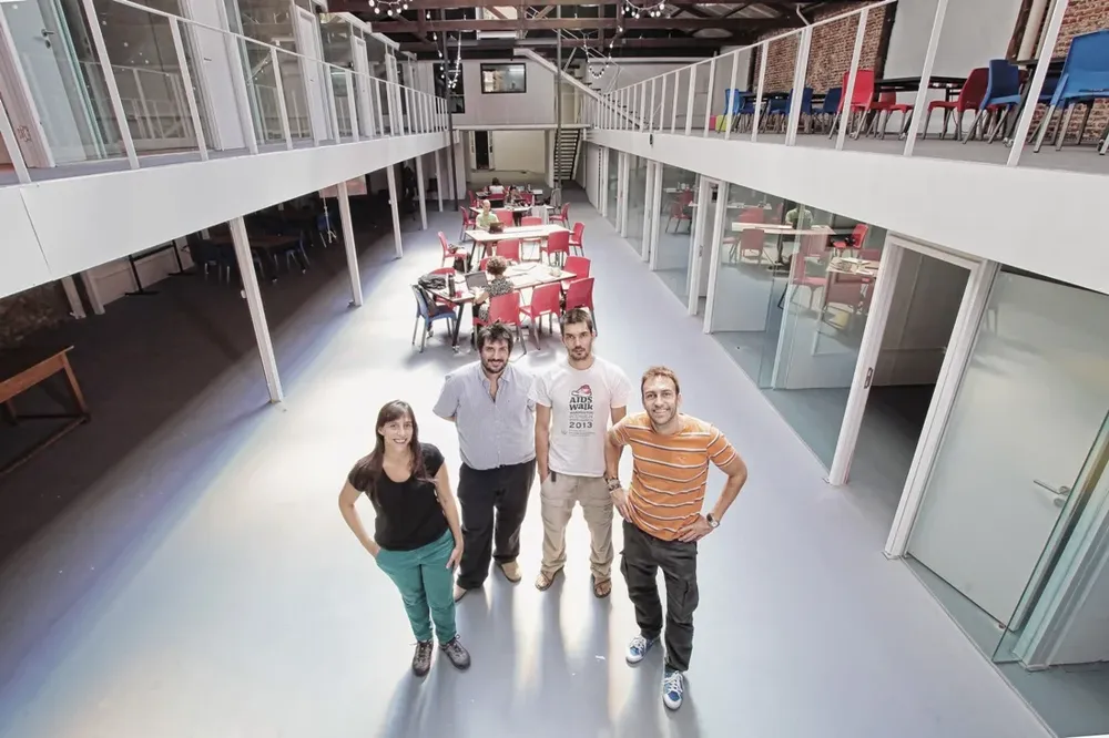 Macarena Botta, Mateo Vilar del Valle, Maximiliano Pérez y Federico Lavagna.