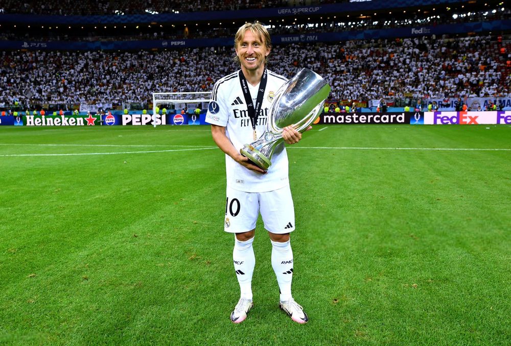 Luka Modric hace historia en el Real Madrid.