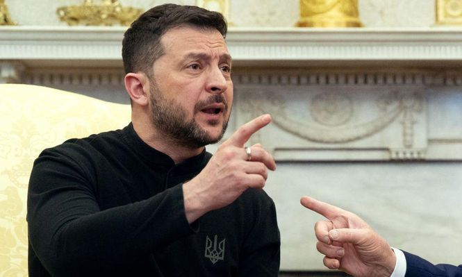 El presidente de Ucrania visitó la Casa Blanca este viernes.