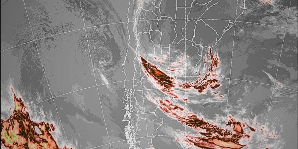 Tormenta de Santa Rosa ciclogénesis