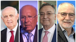 Antonio Noblejas, José Marín, Miguel Burdeos y Vicente Tarancón.