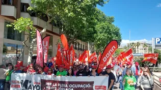 Manifestación de 1ero de mayo en Madrid