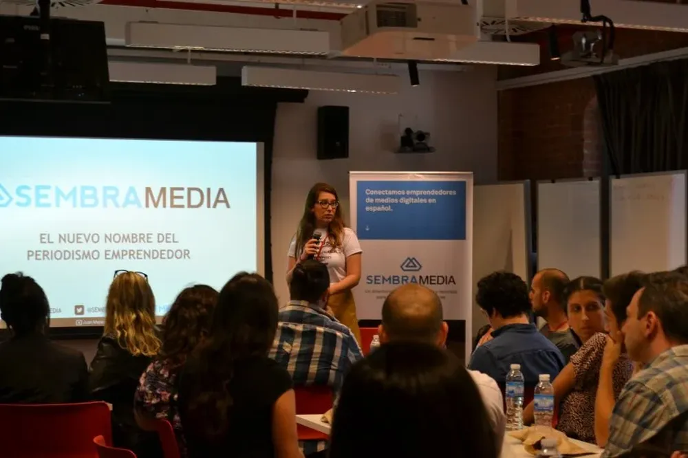 Mijal Iastbrener, directora general y cofundadora de SembraMedia