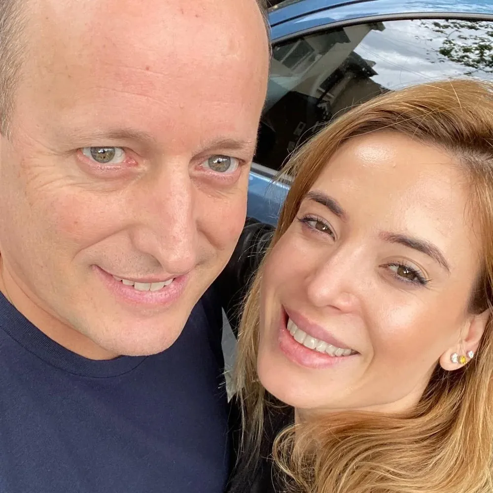 Insaurralde y Clerici cuando estaban casados