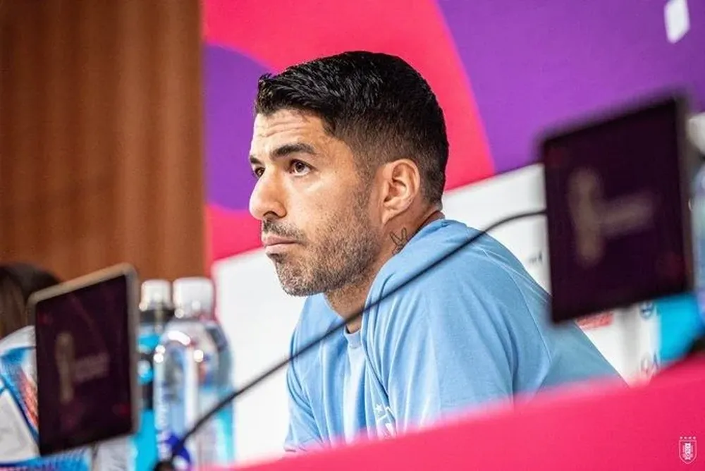 Luis Suárez en conferencia