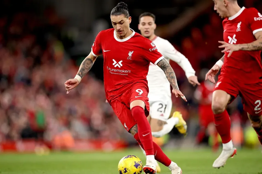 Darwin Núñez vuelve a jugar con Liverpool