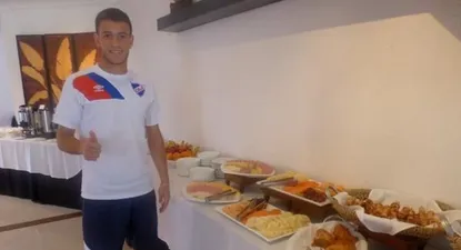 Leandro Barcia pronto para su debut en la Sudamericana